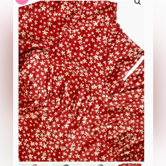 NWT Able Simone Tie Sleeve Midi Dress - Picture 3 of 5